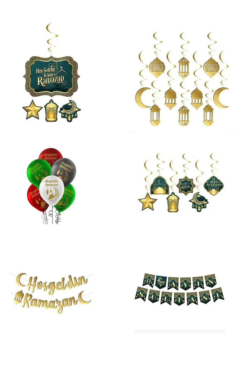 Ramazan Süsleri Set 23 Parça Ramazan Süsleri Set 23 Parça