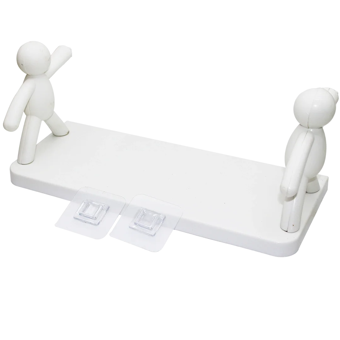 Rambo Manken Tutacaklı  Plastik Etejer Yapışkanlı Büyük=13.5x33cm Bx40