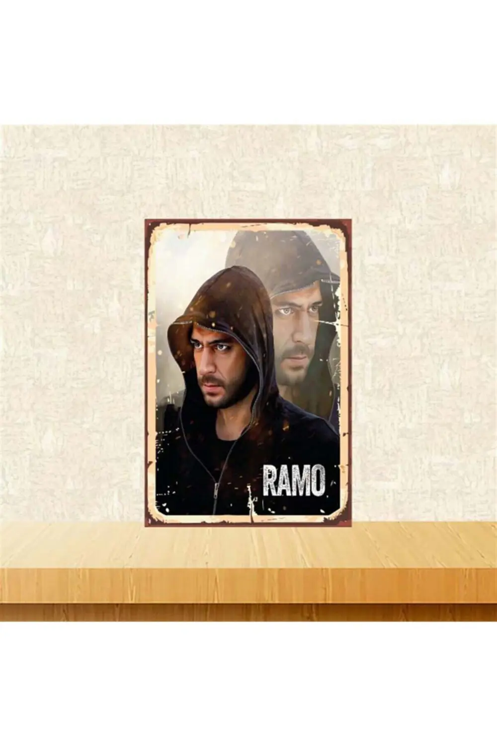 Ramo Retro Ahşap Poster Tkfx4266