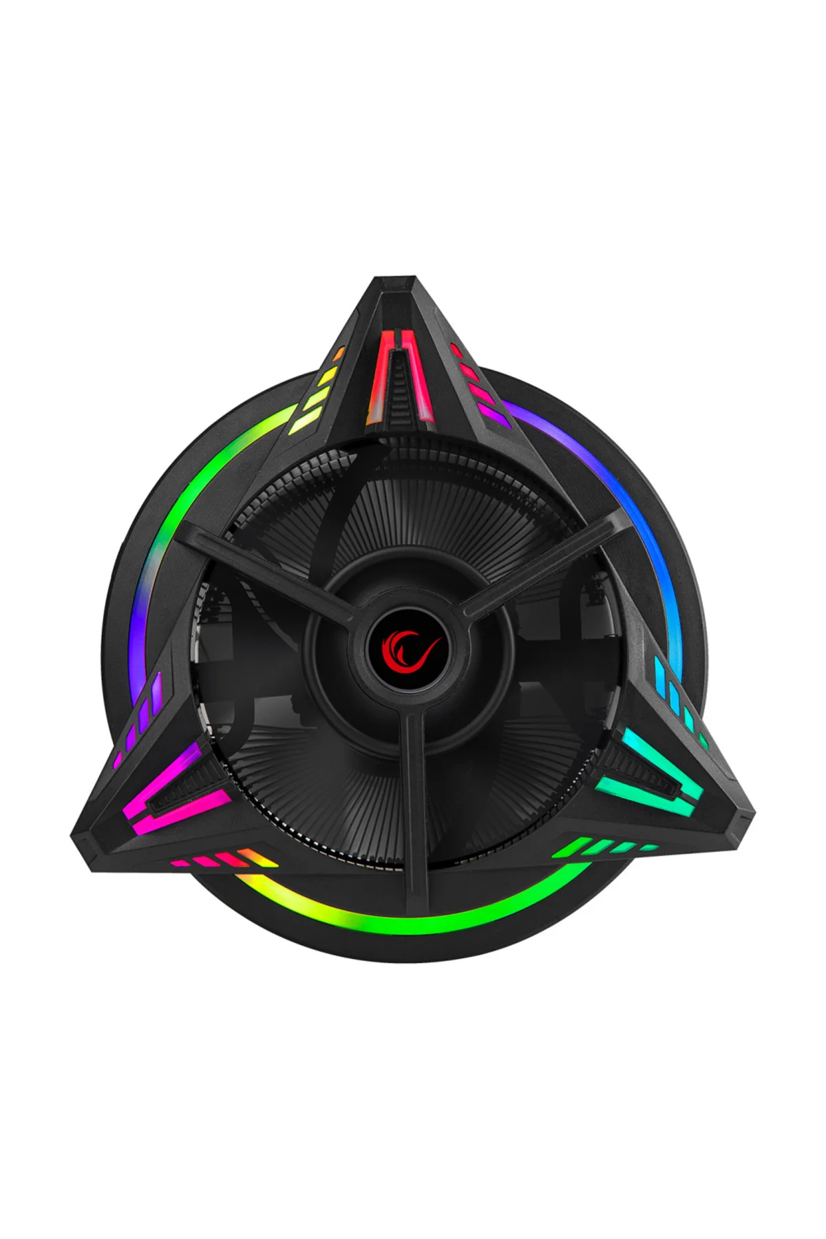 RAMPAGE COOLBLADE RM-C03, Rainbow, 12cm, RGB CPU  Hava Soğutma (A
