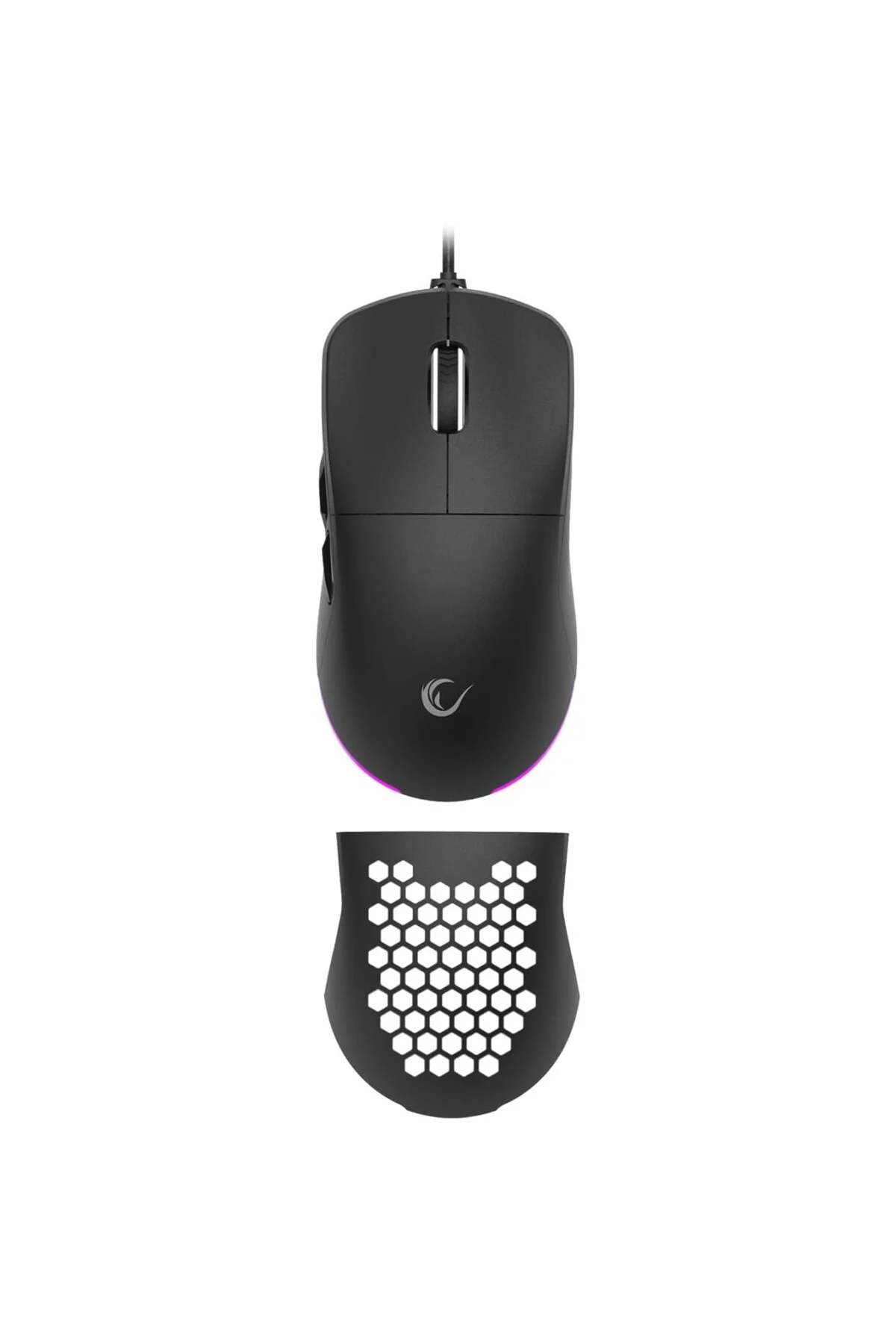 Rampage Eclipse Siyah Usb RGB Aydınlatmalı Q Gaming 4 Tuş Makrolu