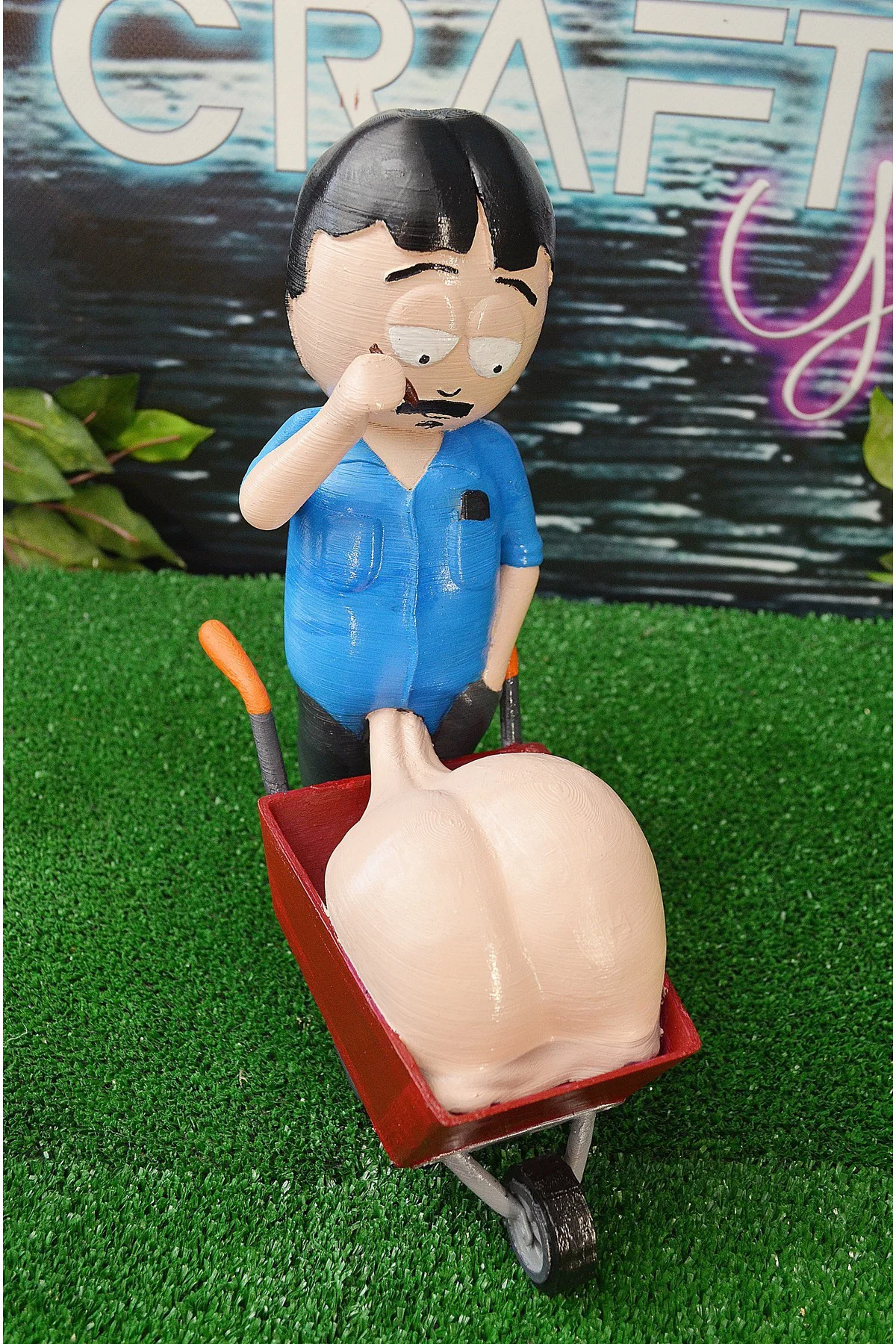 Randy Marsh South Park Big Balls Boyalı Figür 27 CM (DEV BOY)