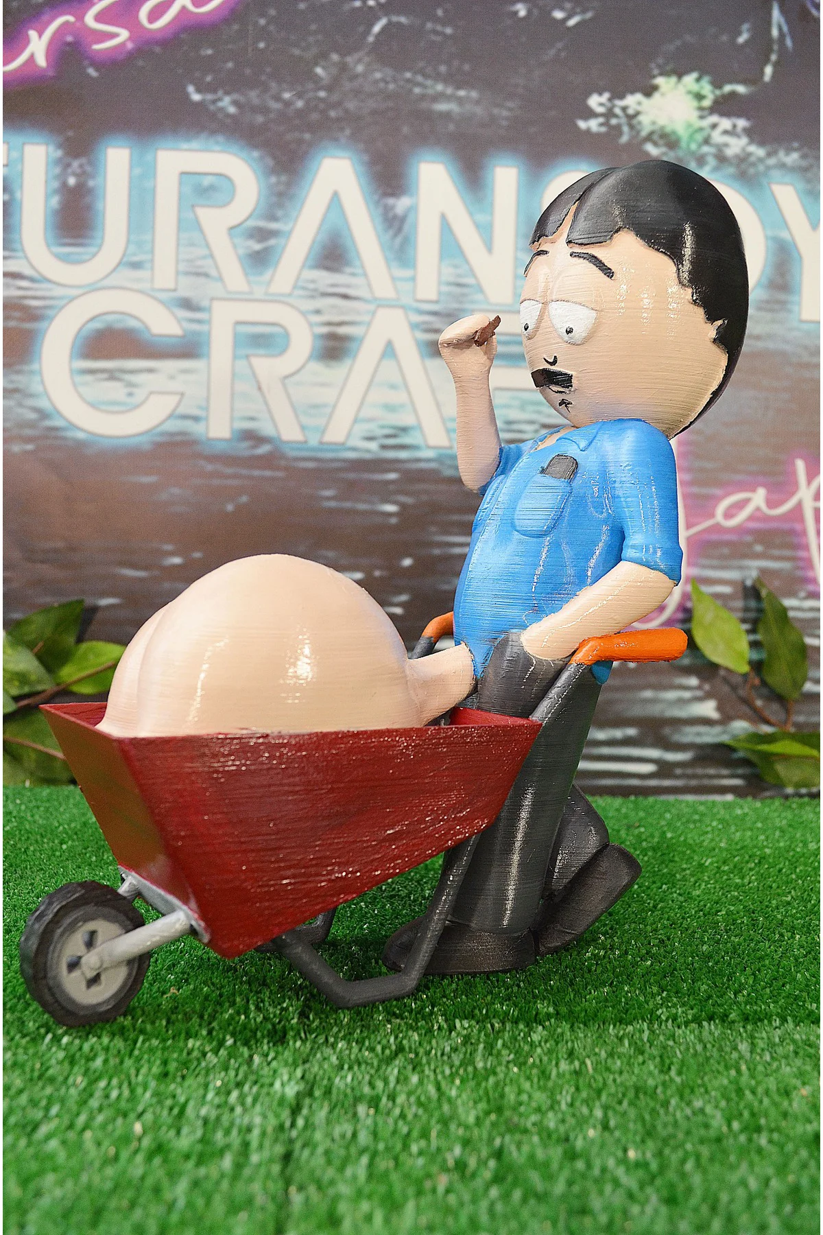 Randy Marsh South Park Big Balls Boyalı Figür 27 CM (DEV BOY)