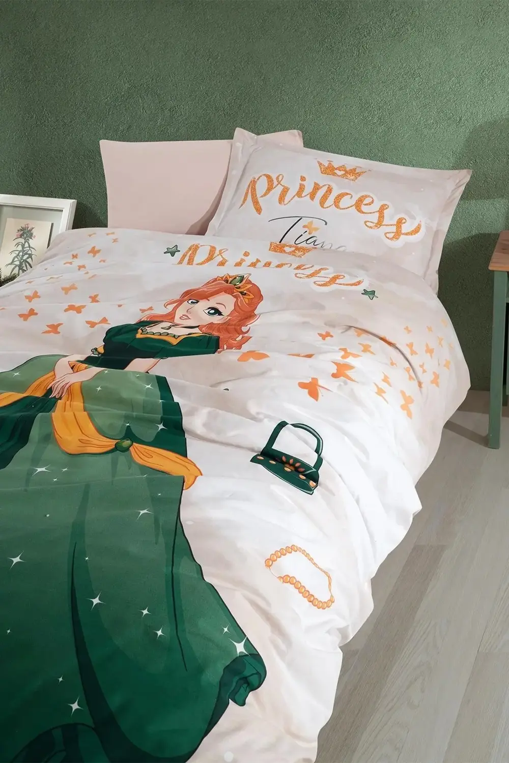 Clasy Ranforce %100 Pamuk Tek Kişilik Nevresim Takımı Tiana