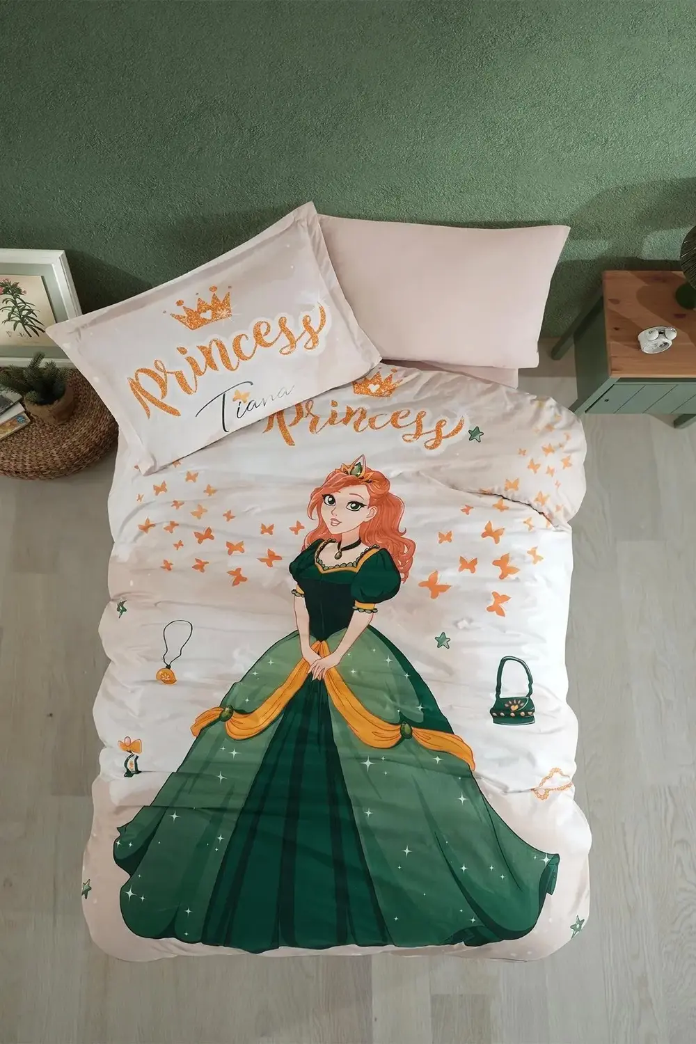 Clasy Ranforce %100 Pamuk Tek Kişilik Nevresim Takımı Tiana