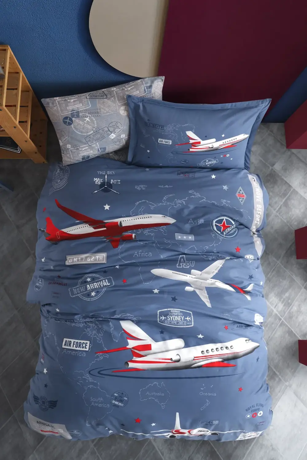 Ranforce %100 Pamuk Tek Kişilik Nevresim Takımı