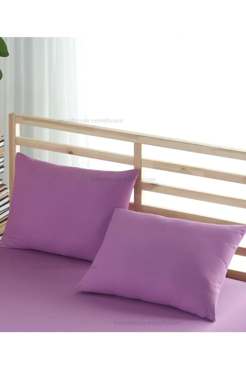 Ranforce %100 Pamuk Yastık Kılıfı 2 Adet 50*70 Kapaklı