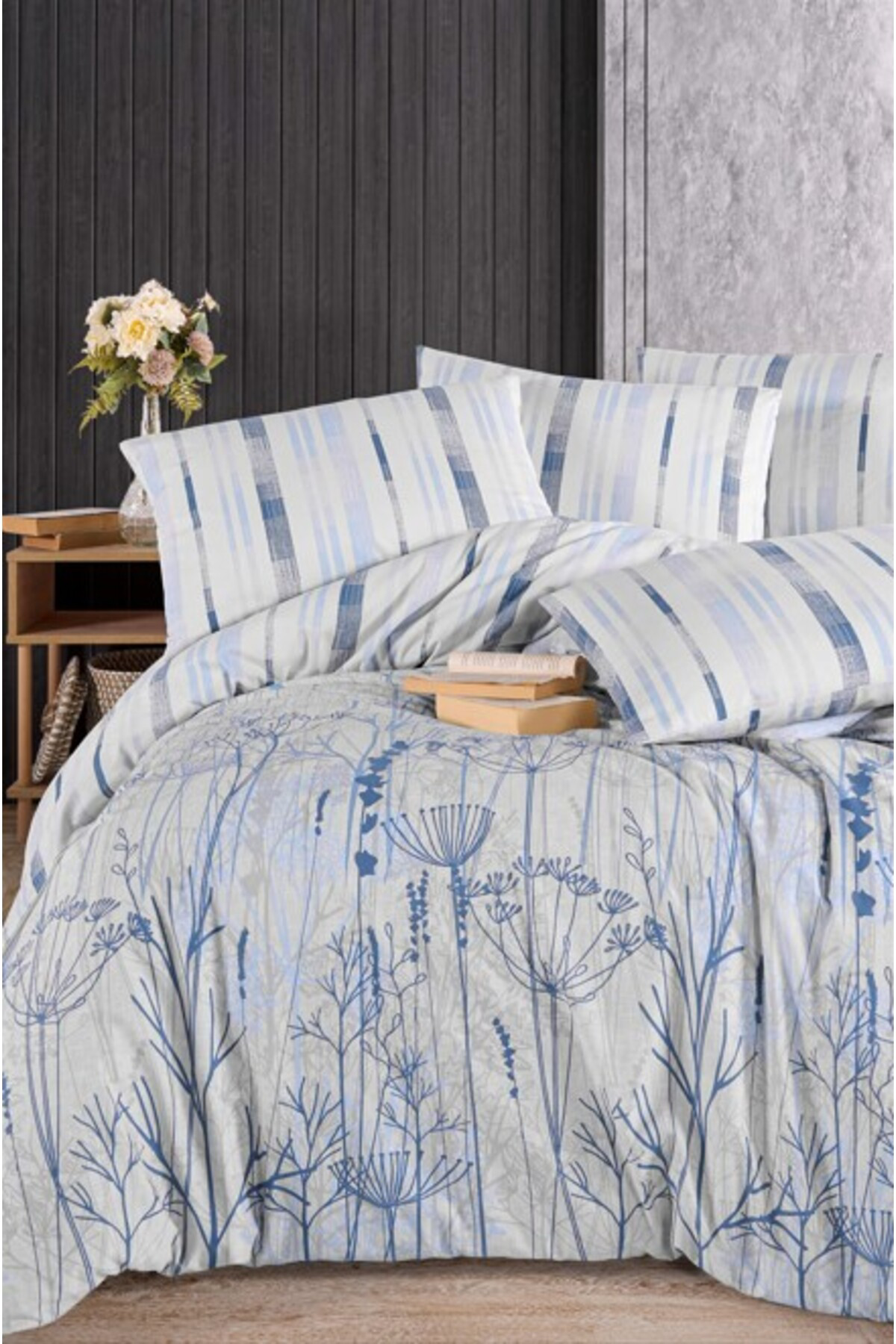 Angoravi Ranforce Çift Kişilik Nev Takımı Lina