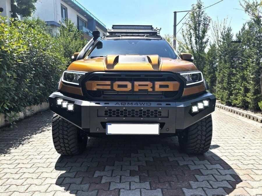 Ranger Off Uyumlu Road Çelik Ön Tampon Koruma -2015 2021 Aqm-M50 Ranger Off Uyumlu Road Çelik Ön Tampon Koruma -2015 2021 Aqm-M50