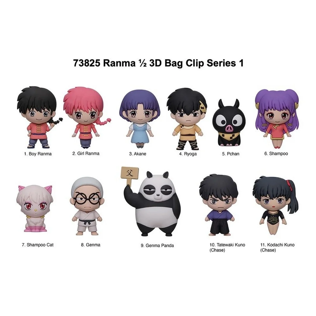 Ranma ½ Klipsli Figür Seri 1