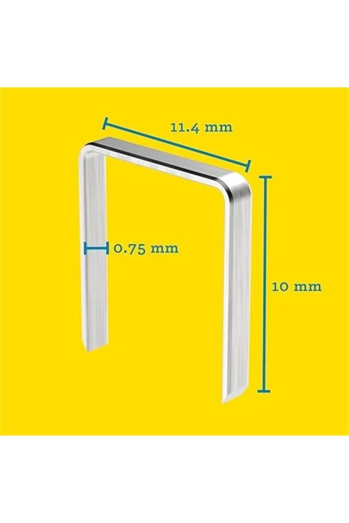 Rapid Feindrahtklammer Tip 53/10 mm, 1080 adet Blister