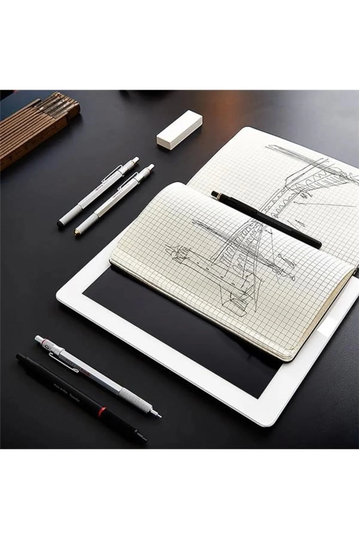 Rapid PRO Gizli Uçlu Kurşun Kalem 0.5 mm, Siyah