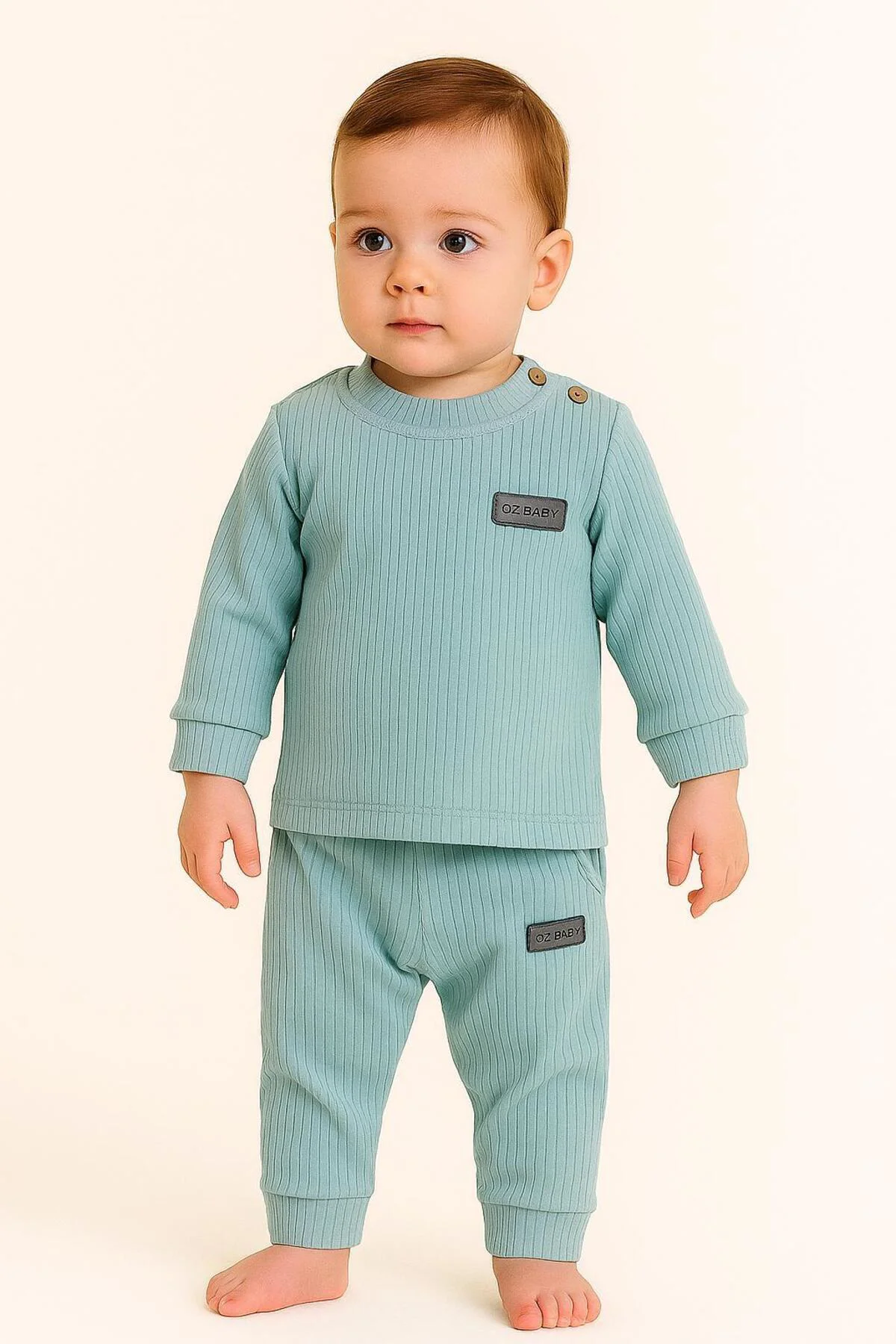 Raporlu Organik %100 Pamuk Unisex Kız Erkek Bebek Takımı Raporlu Organik %100 Pamuk Unisex Kız Erkek Bebek Takımı