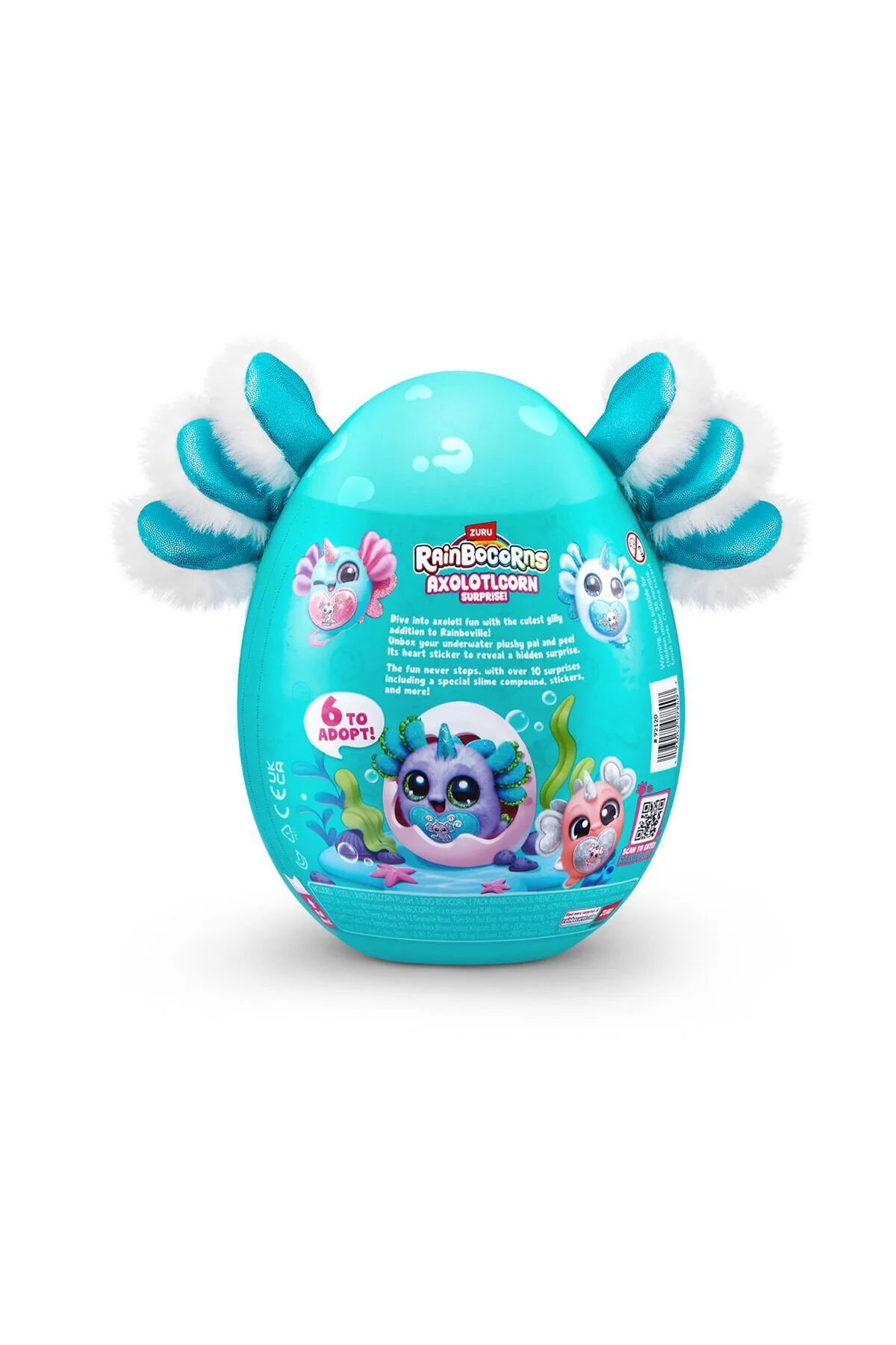 RAR35000 Rainbocorn Axolotlcorn Sürpriz Peluş
