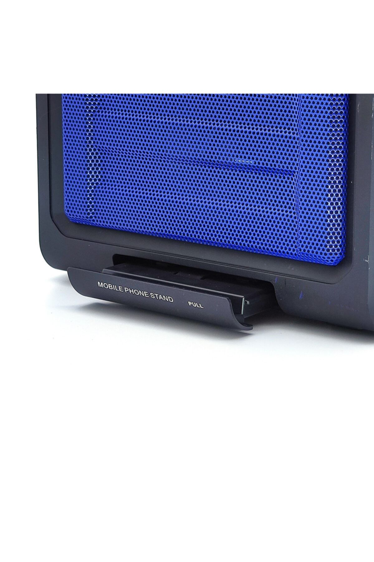 Raravan için Taşınabilir Bluetooth Hoparlör FM Radyo USB SD Kart 