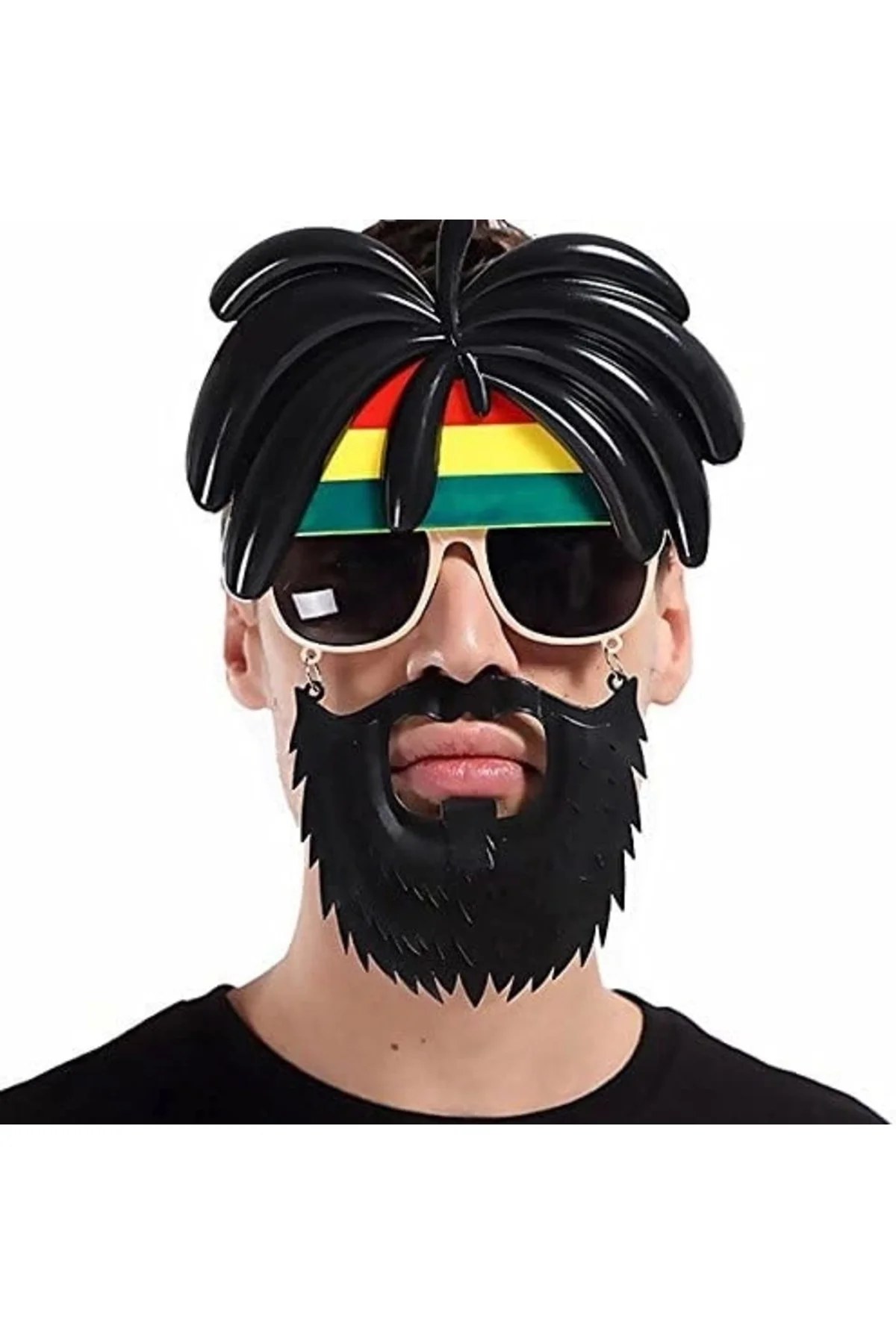 Rasta Peruklu Rasta Sakallı Bob Marley Bıyıklı Parti Gözlüğü 27X18 Cm Rasta Peruklu Rasta Sakallı Bob Marley Bıyıklı Parti Gözlüğü 27X18 Cm