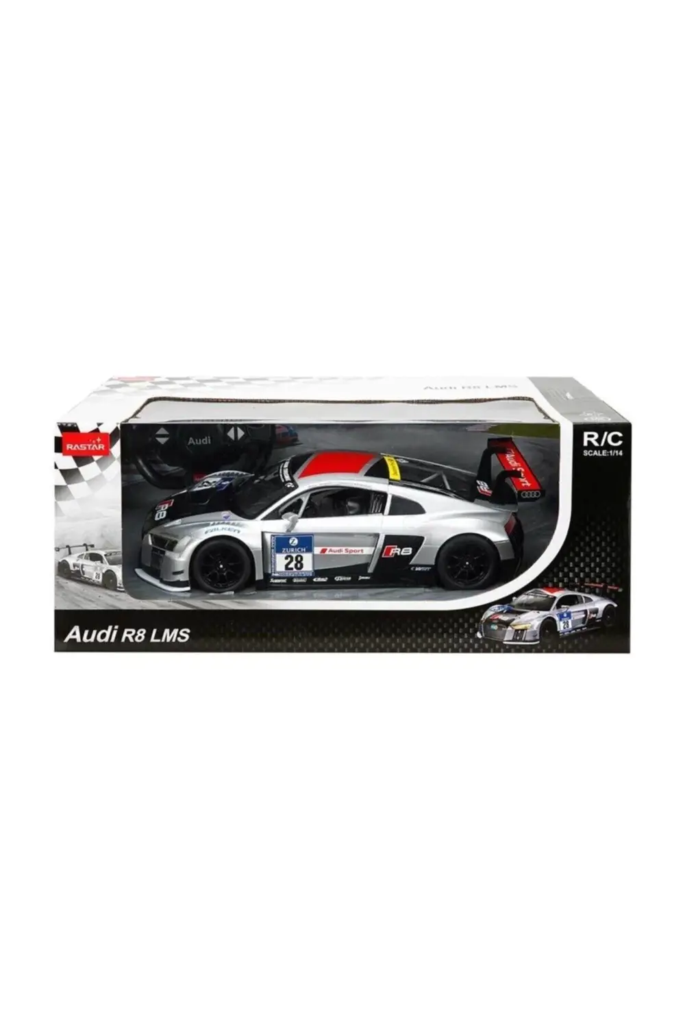 Rastar Kumandalı 1:14 Audi R8 LMS