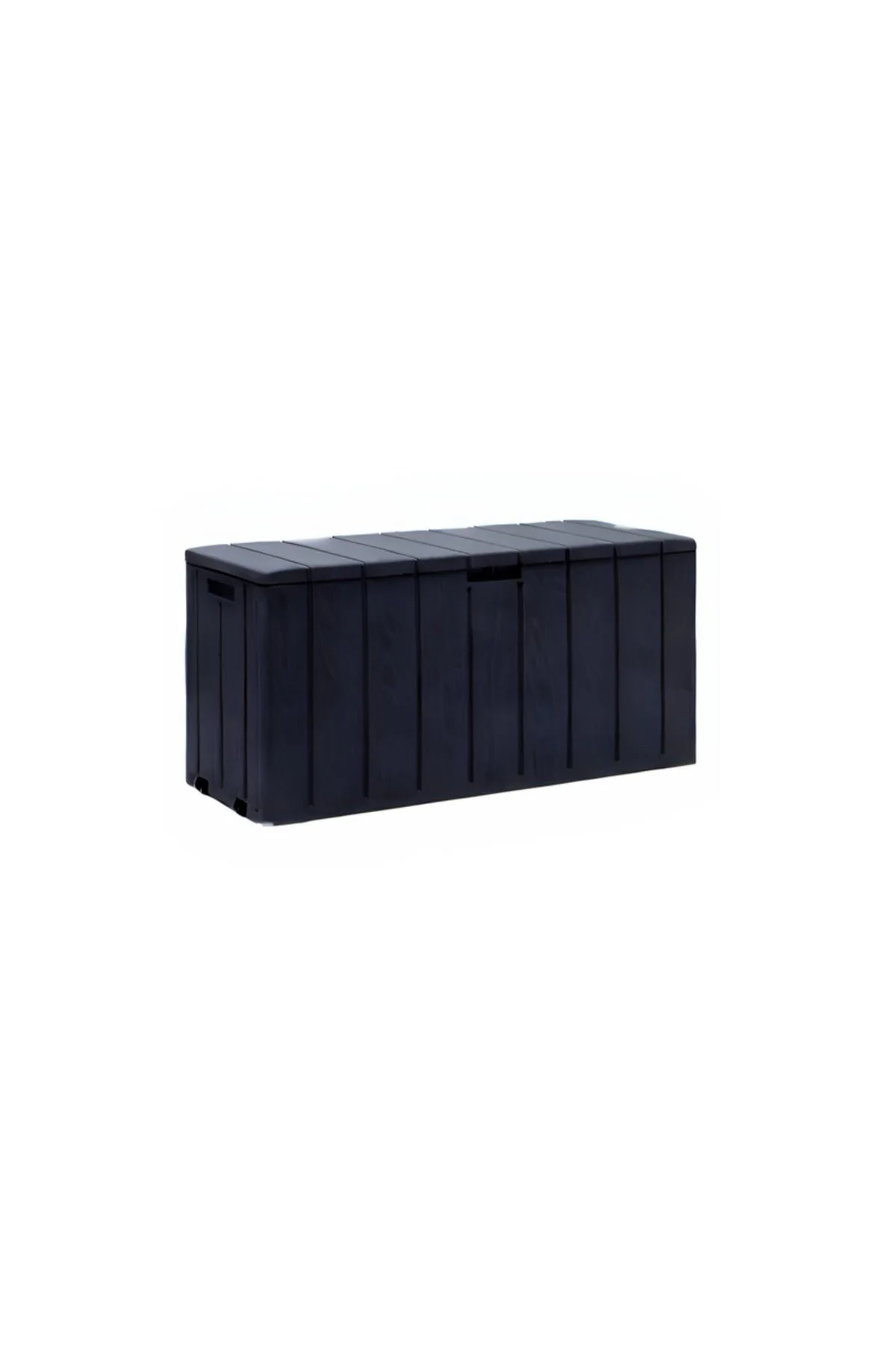 Rattan Antrasit Bahçe Depolama Dolabı / Sandığı
