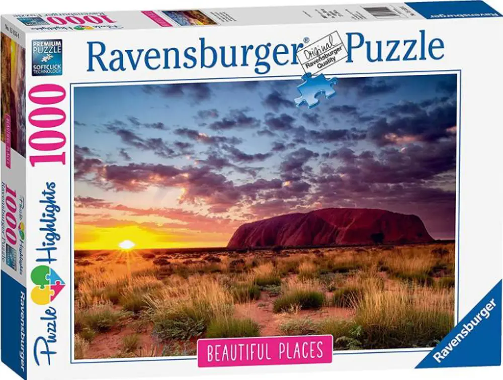 RAVENSBURGER 1000 PUZZ 151554 PUZ AYERS ROCK