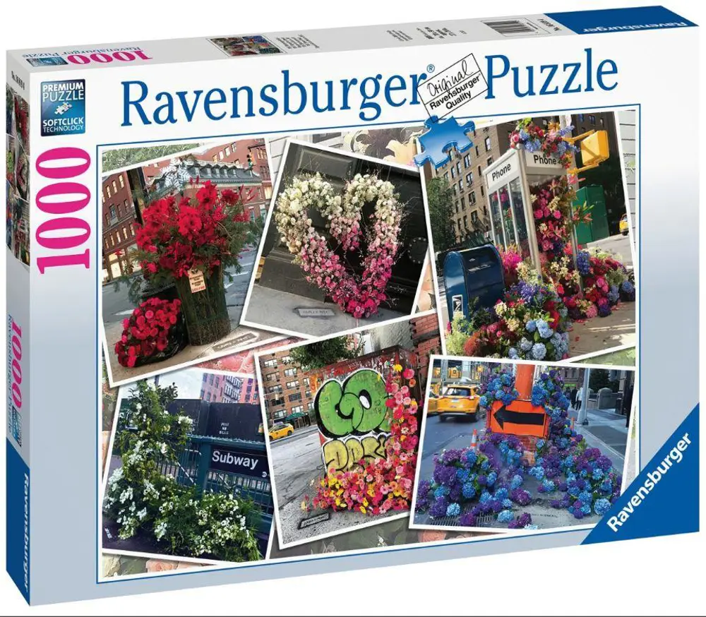 RAVENSBURGER 1000 PUZZ 168194 NY CICEKLER