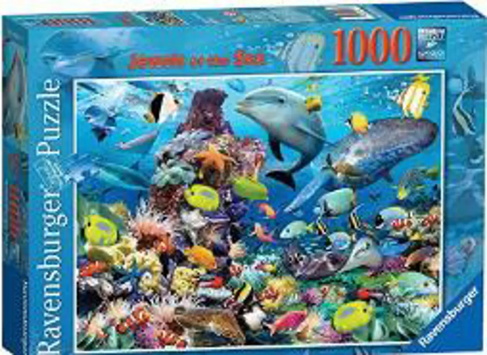 RAVENSBURGER 1000 PUZZ 193264 RENKLI DENIZALTI