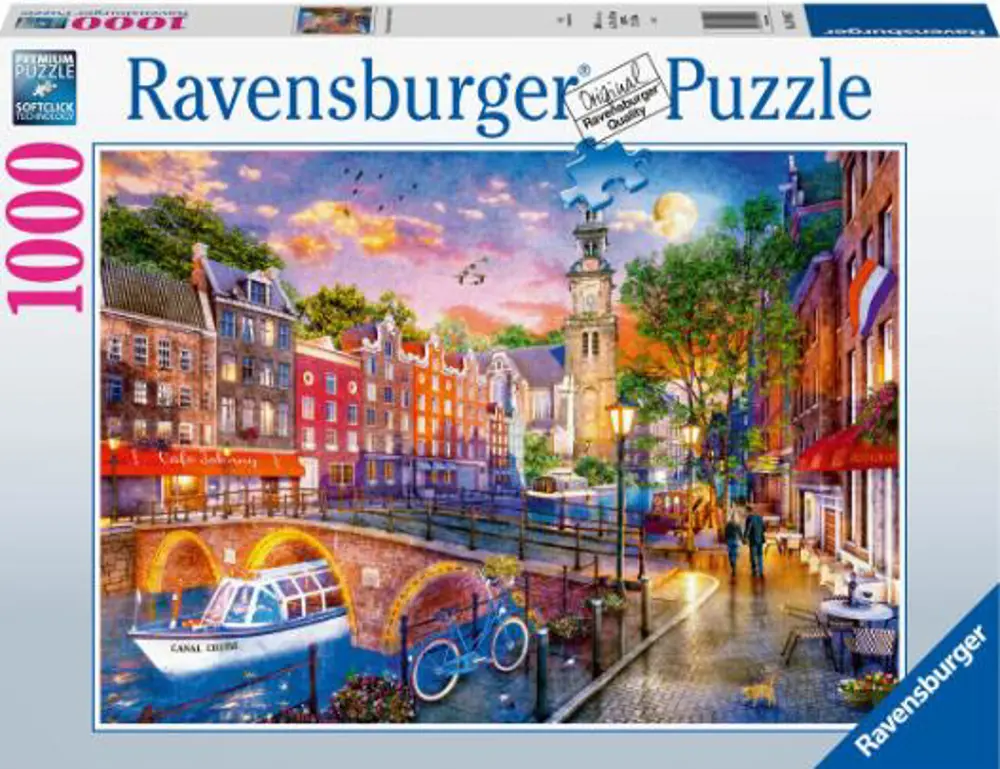 RAVENSBURGER 1000 PUZZ 199457 AMSTERDAM
