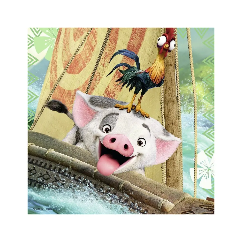 Ravensburger 3x49 Parça Moana Puzzle (080045)