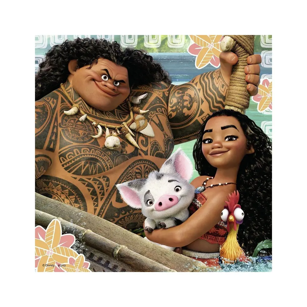Ravensburger 3x49 Parça Moana Puzzle (080045)
