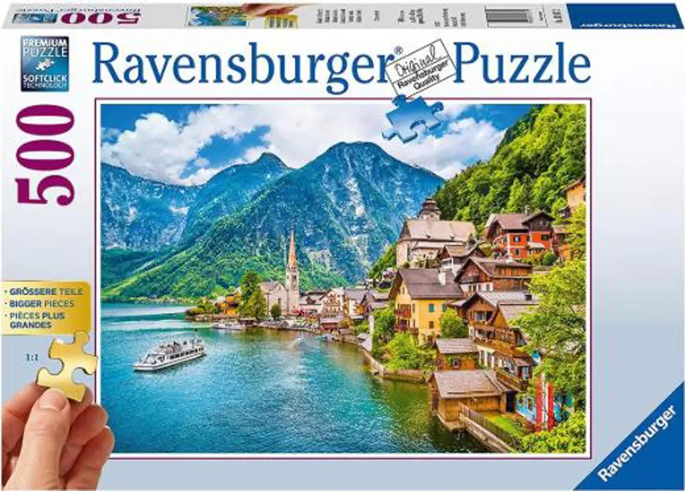 RAVENSBURGER 500 PUZZ 136872 GOLD PUZ HATTSTATT