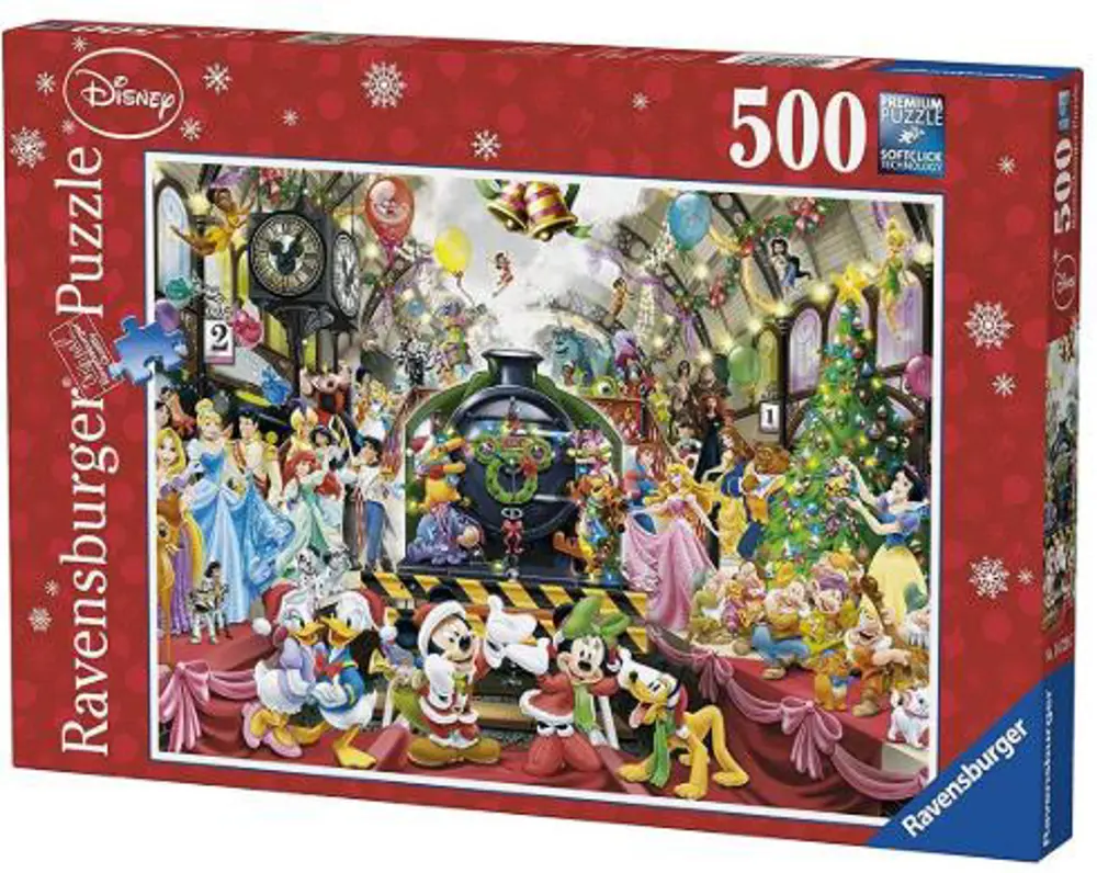 RAVENSBURGER 500 PUZZ 147397 WD XMAS TRAIN