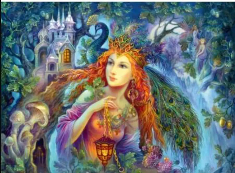 RAVENSBURGER 500 PUZZ SIHIRLI PERI