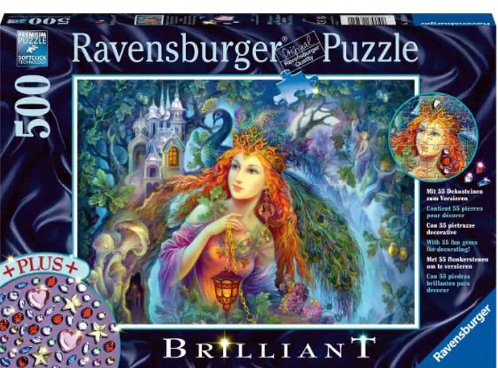 RAVENSBURGER 500 PUZZ SIHIRLI PERI