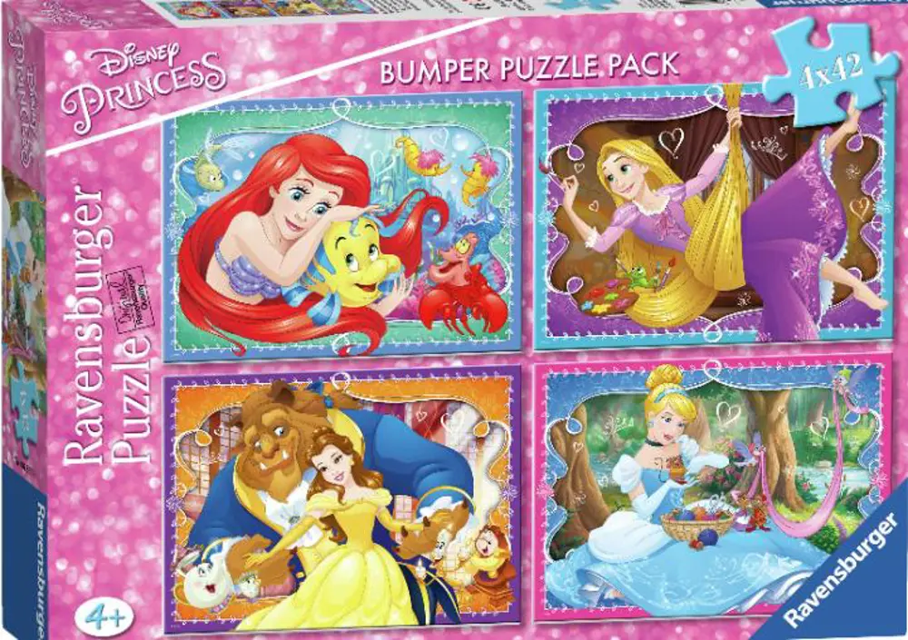 RAVENSBURGER COCUK 068579 4 IN BOX PUZ DISNEY PRENSES
