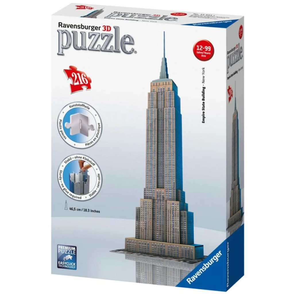 Ravensburger Empire State Binası 3D Puzzle Ravensburger Empire State Binası 3D Puzzle
