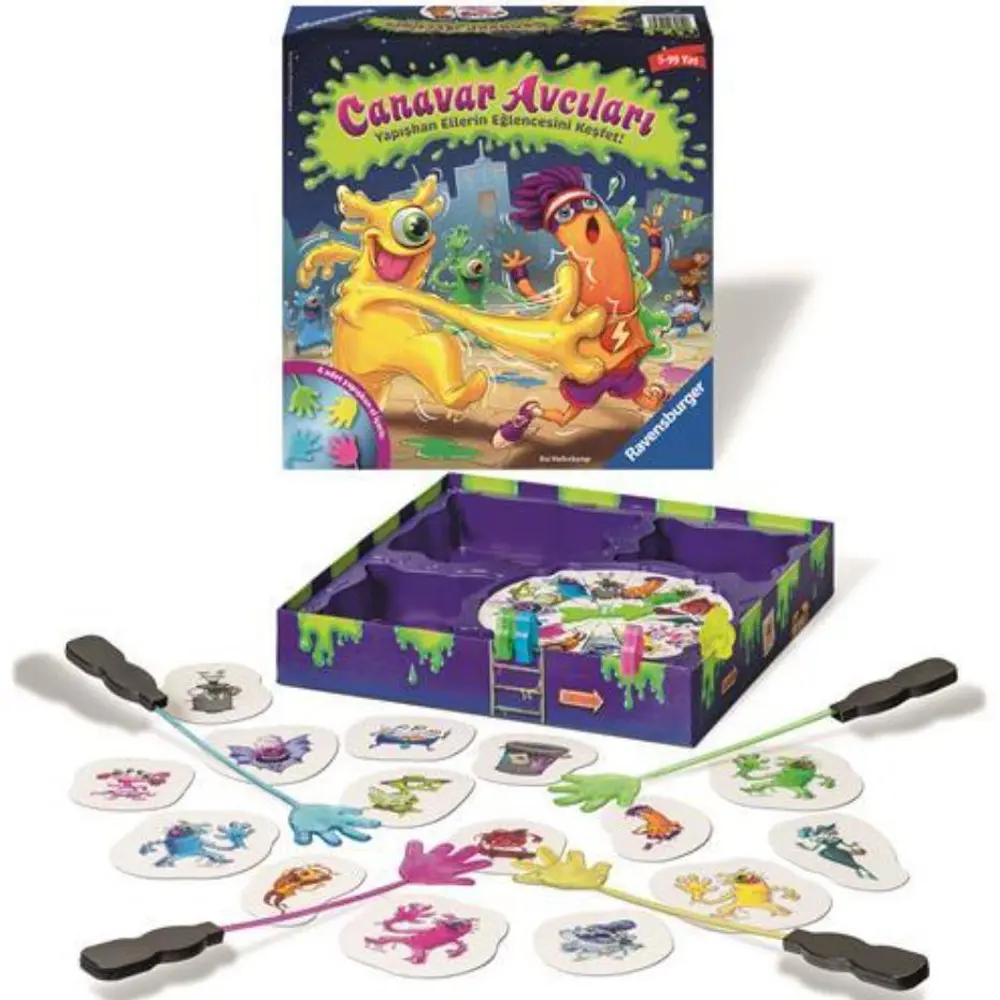 RAVENSBURGER OYUN 214327 CANAVAR AVCILARI-5