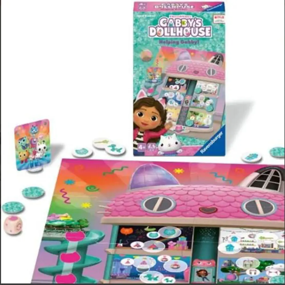 RAVENSBURGER OYUN 248100 SEYAHAT GABBY'S DOLLHOUSE