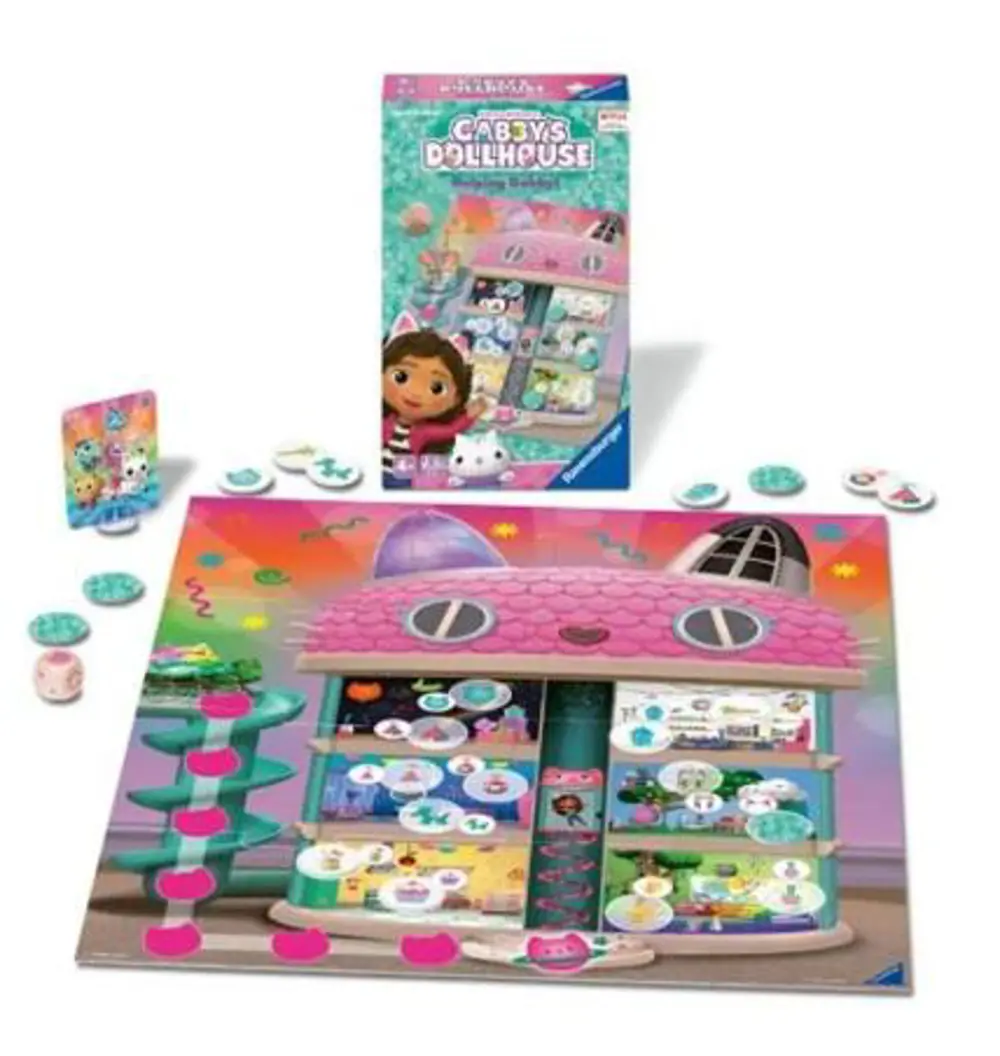 RAVENSBURGER OYUN 248100 SEYAHAT GABBY'S DOLLHOUSE