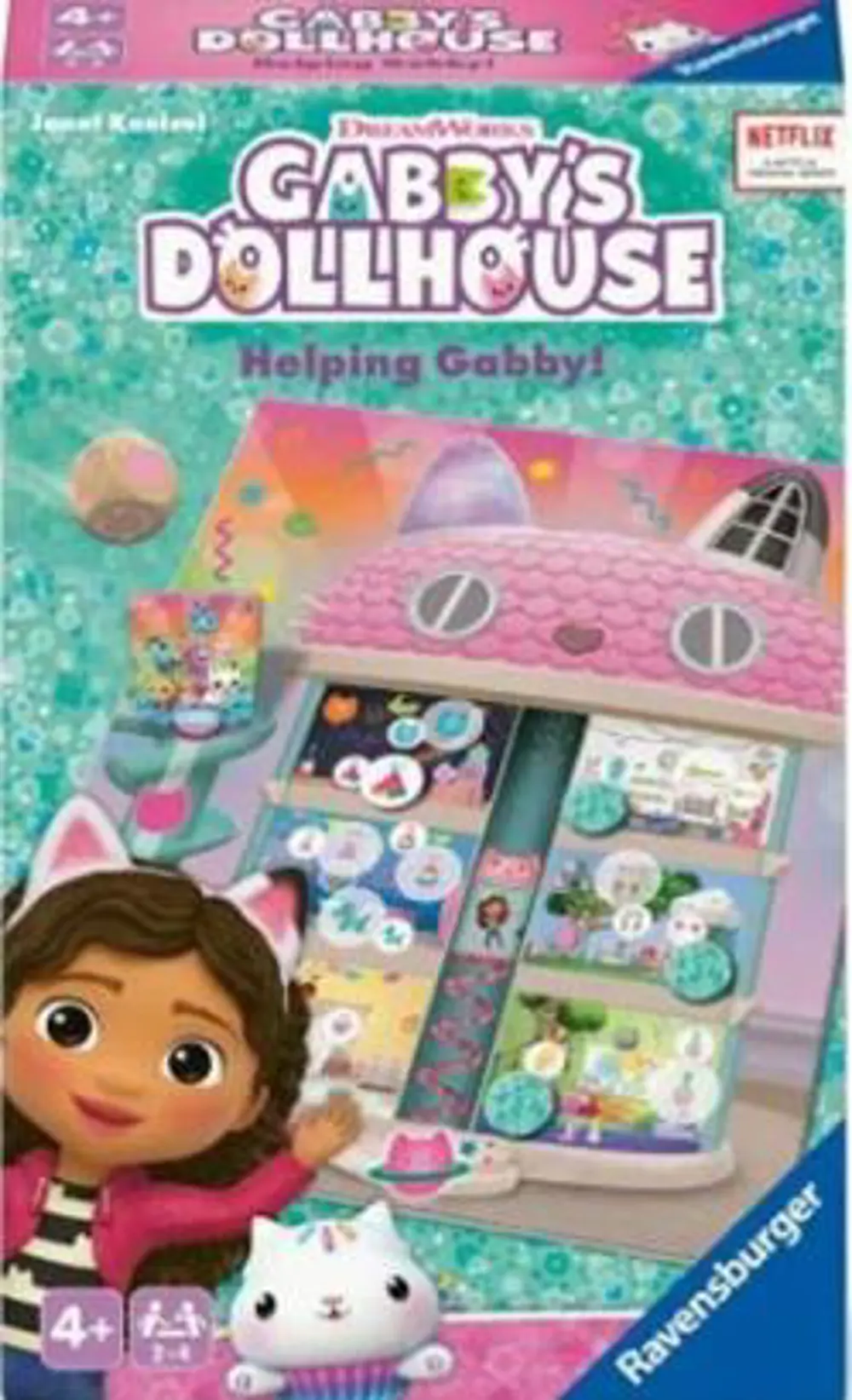 RAVENSBURGER OYUN 248100 SEYAHAT GABBY'S DOLLHOUSE