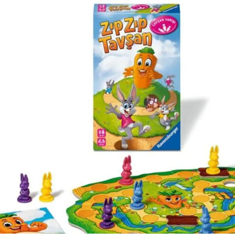 RAVENSBURGER OYUN 248810 ZIPZIP TAVSAN