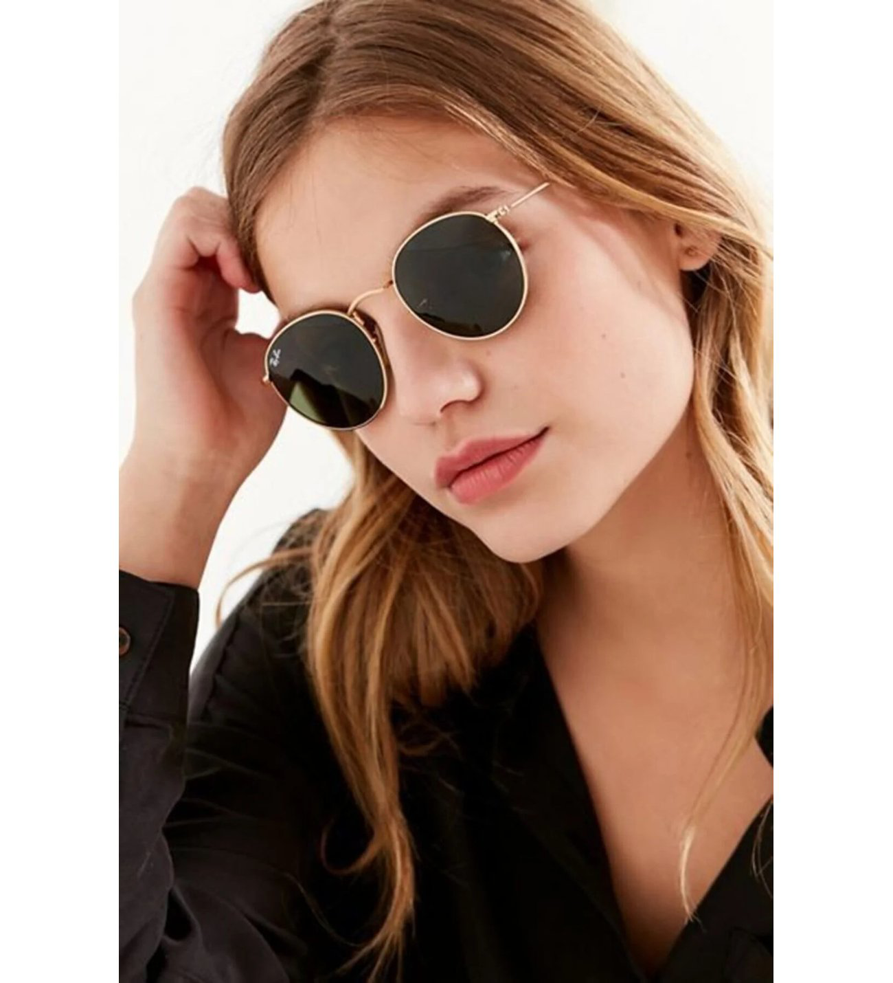 Ray-Ban Rb3447 001 50 Round Metal Unisex Güneş Gözlüğü