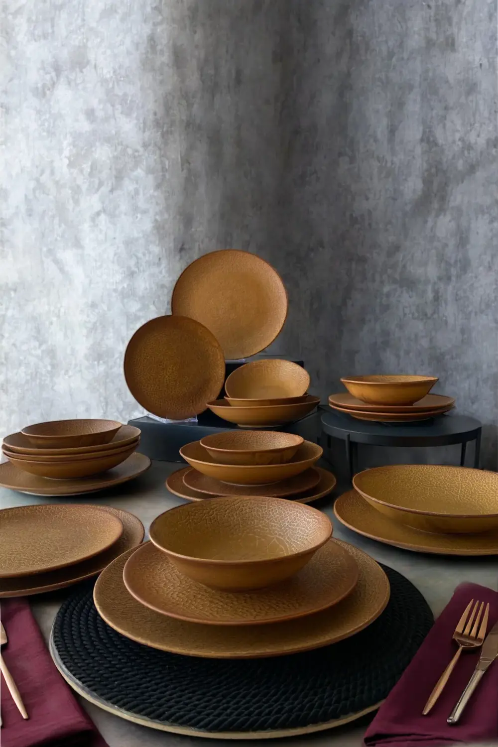 Rayo Savana 24 Parça 6 Kişilik Porselen Yemek Takımı