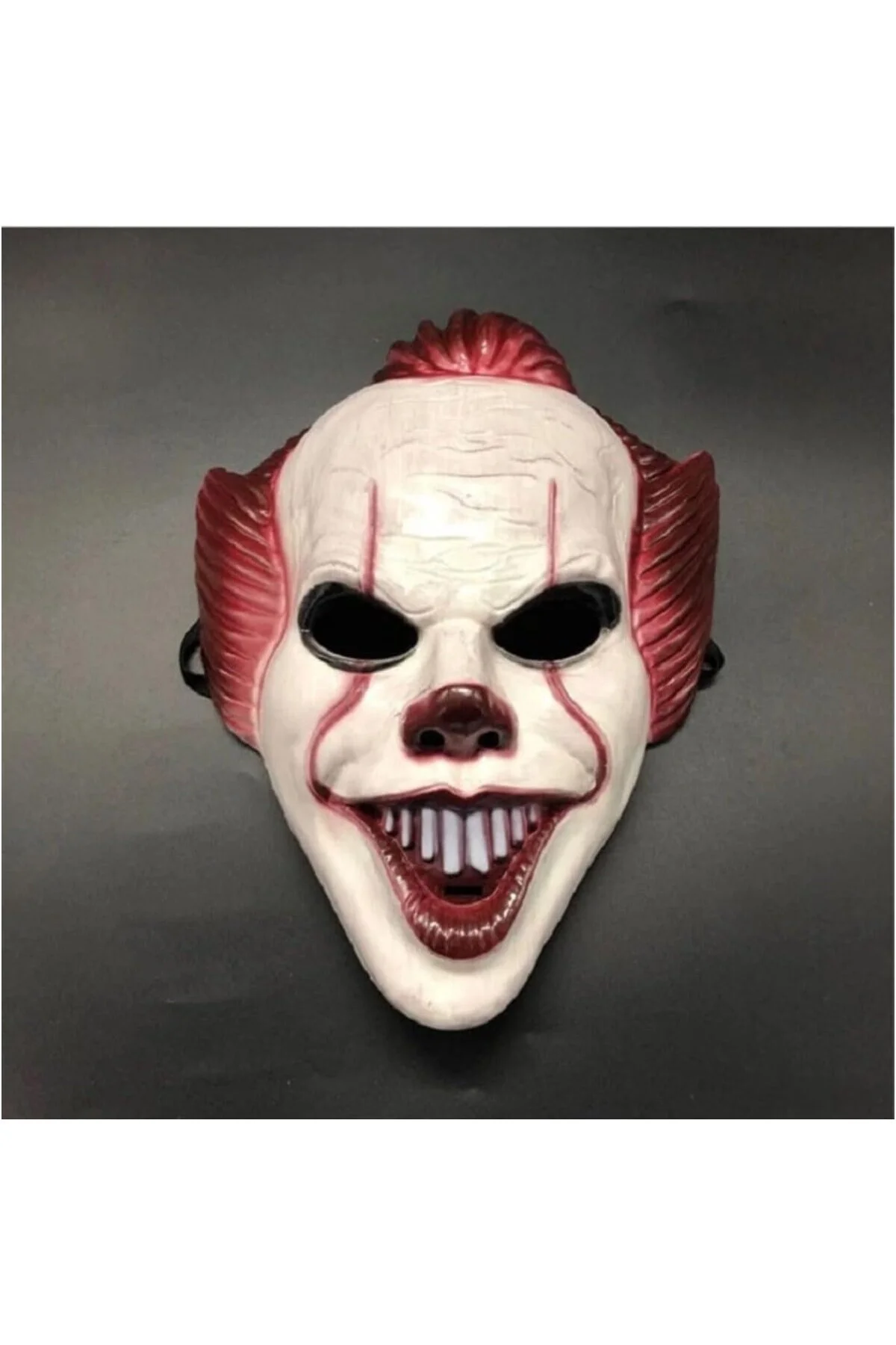 RAYTOYS OYUNCAK VIP PENNYWİSE HALLOWEEN PENNYWİSE MASK CADILAR BAYRAMI KATİL PALYAÇO KORKU MASK