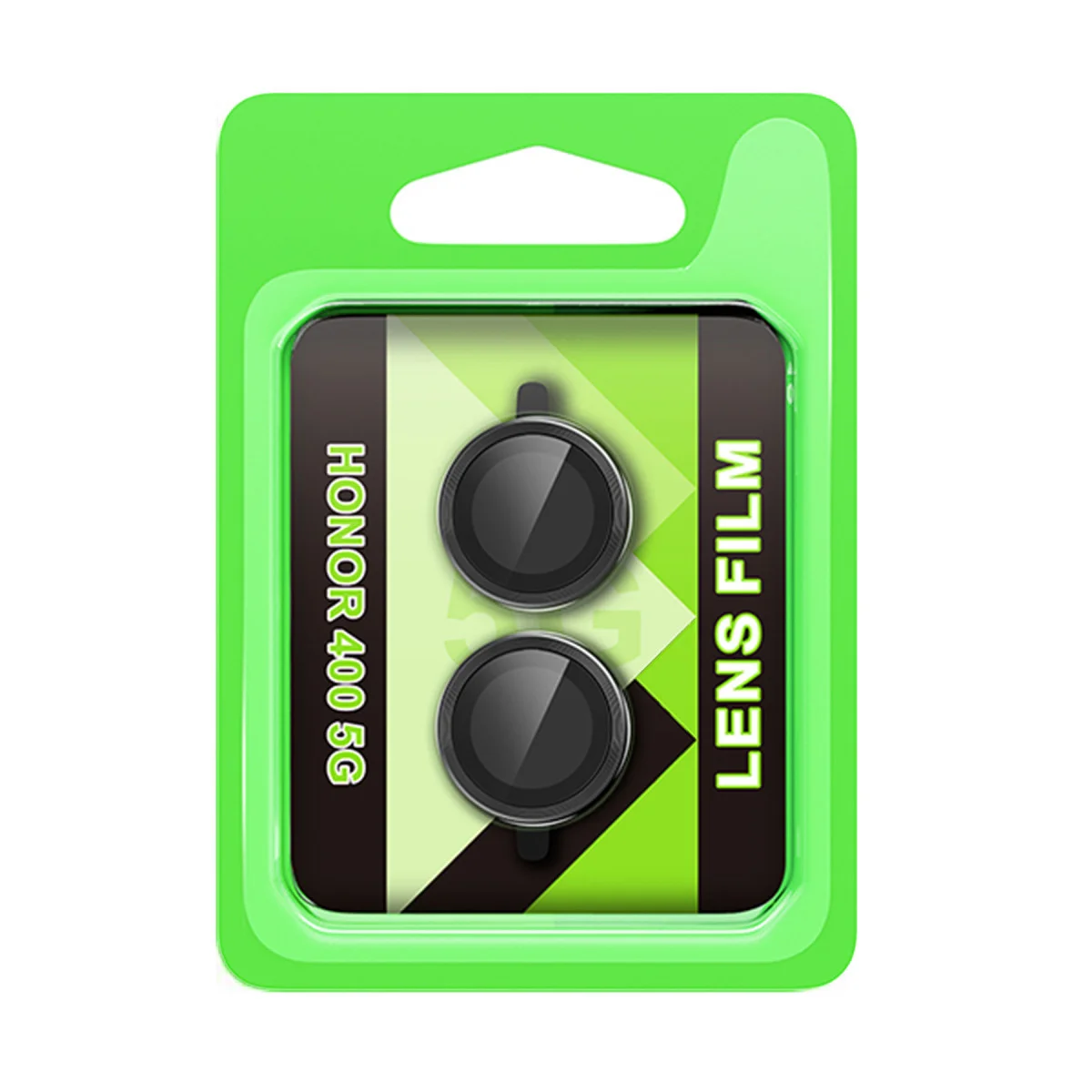 Raze Metal Kamera Lens - Siyah HD 3D Lens Koruyucu AR Kaplama