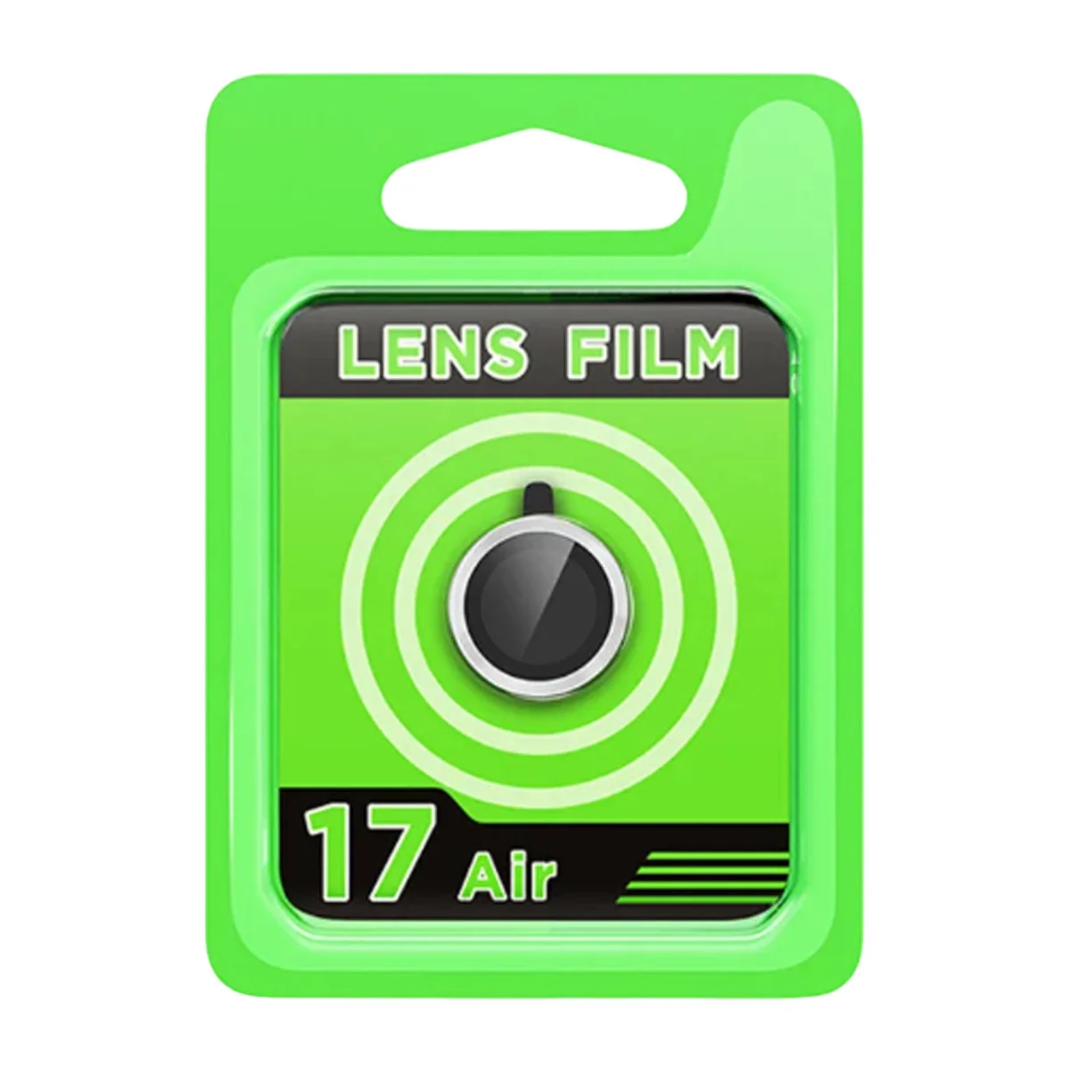 Raze Metal Kamera Lens - iPhone 17 Air Gümüş (3D HD AR Kaplama)