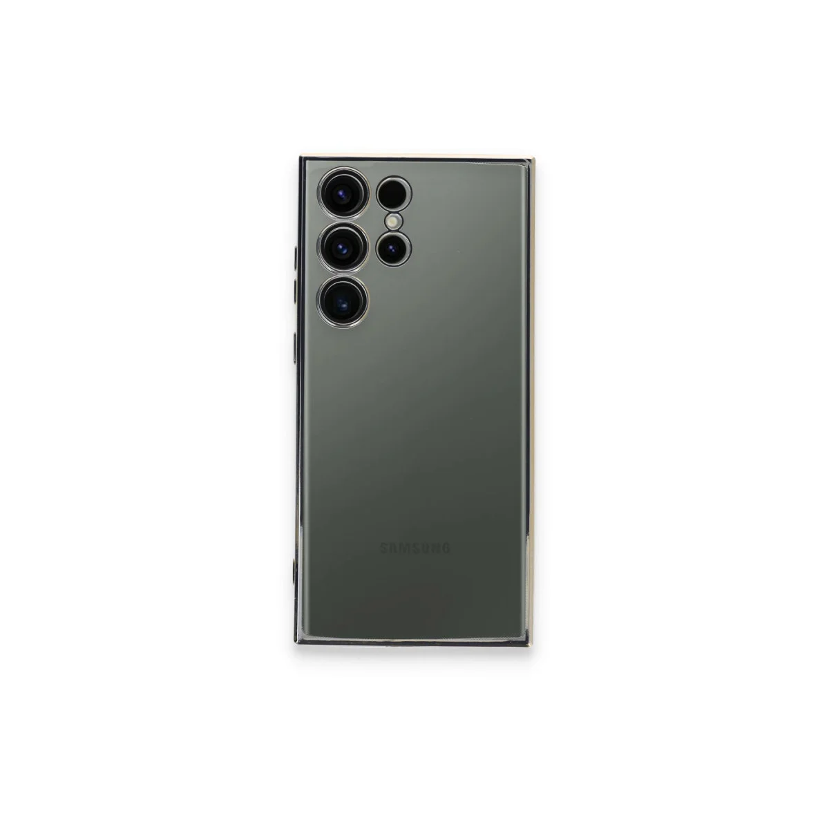 Razer Lensli Silikon Kılıf - Galaxy S24 Ultra Gümüş