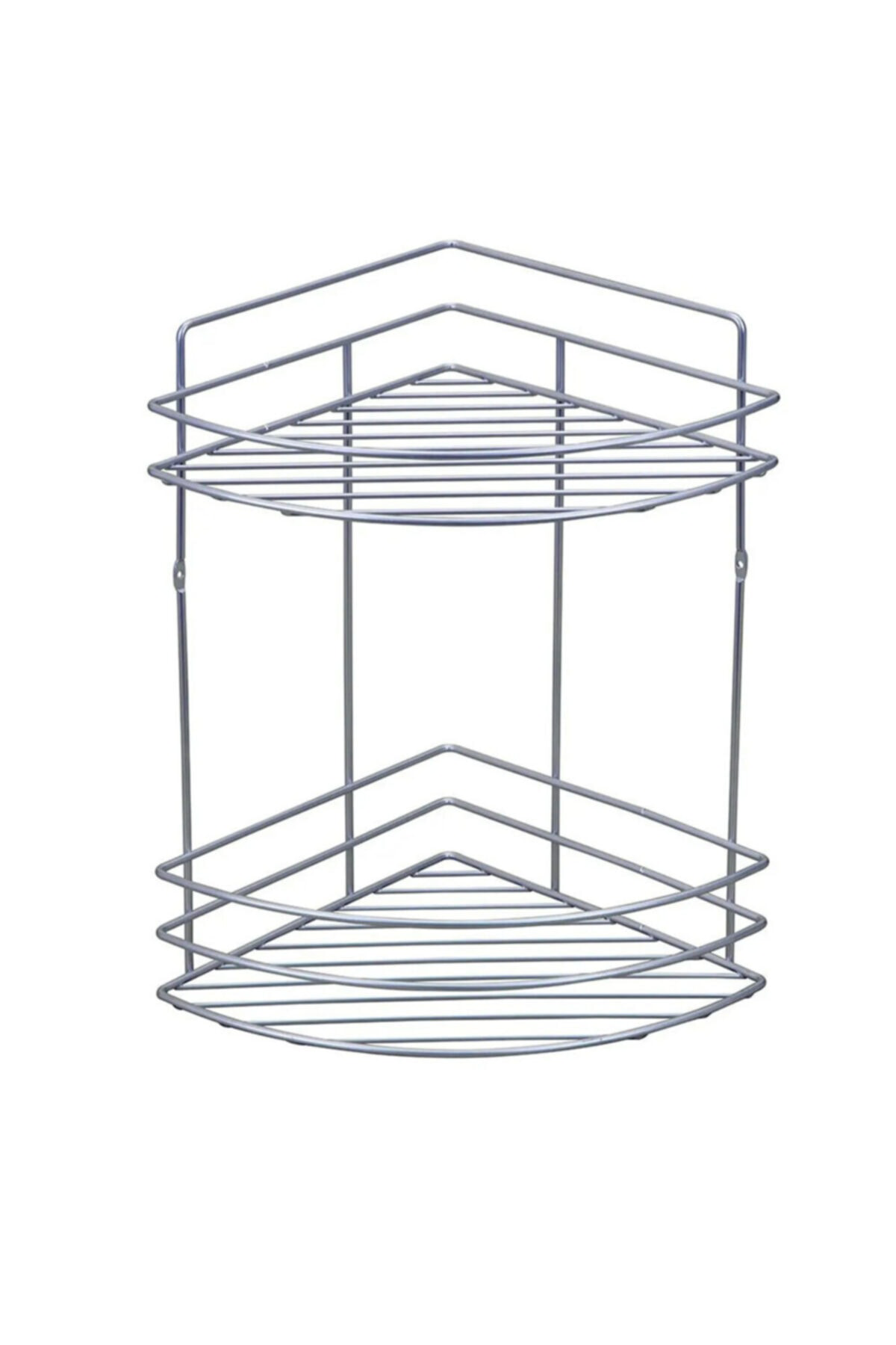 Büdü Discount (R)Banyo Köşeliği Metal 2 Katlı 5Mm Kalın 40359*8