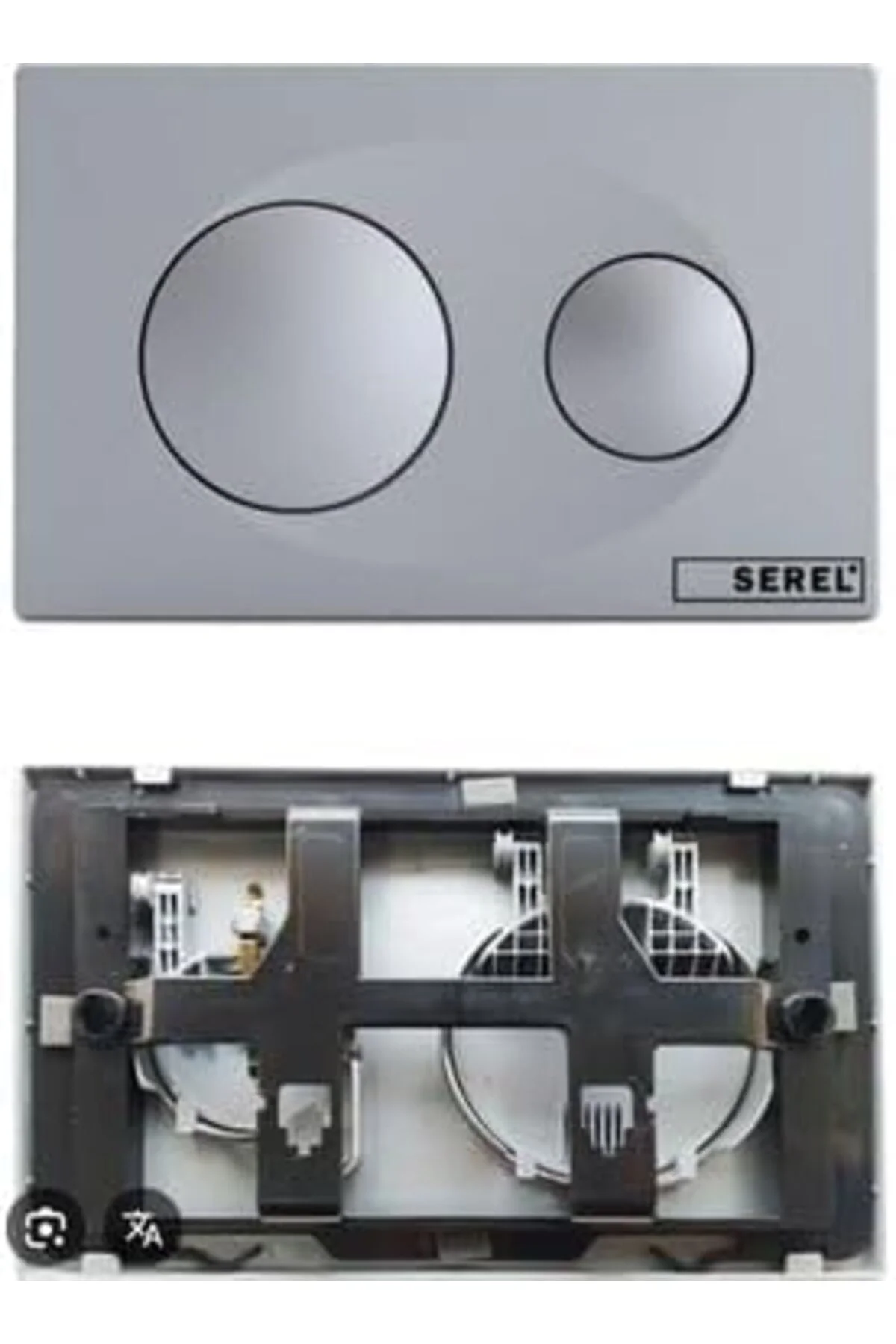 rbyeshop ECA Serel P40-0180 P40 Gömme Rezervuar Mat Krom Rezervuar Paneli 788459 rbyeshop ECA Serel P40-0180 P40 Gömme Rezervuar Mat Krom Rezervuar Paneli 788459