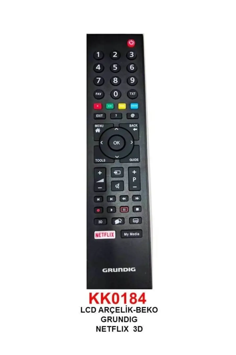 Rc 3304805/01b Rm-l271b Netflıx Tuşlu Lcd-led Tv Kumanda (ts5187r