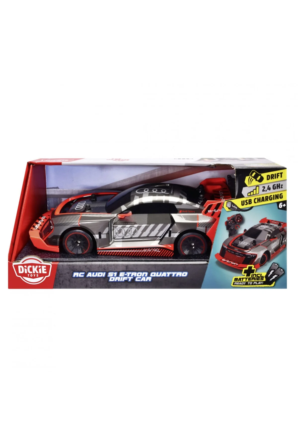 RC Audi S1 E-Tron Quattro Drift Arabası 30 cm 201106011