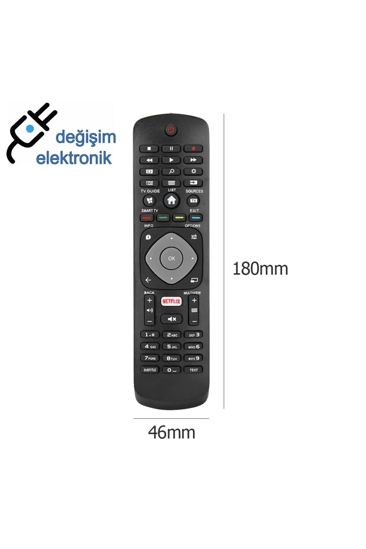 Rc47ı-03 Smart Led Tv Kumandası